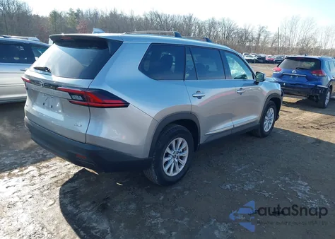 2025 Toyota Grand Highlander Xle z USA, uszkodzony, nr VIN 5TDAAAB57SS077318